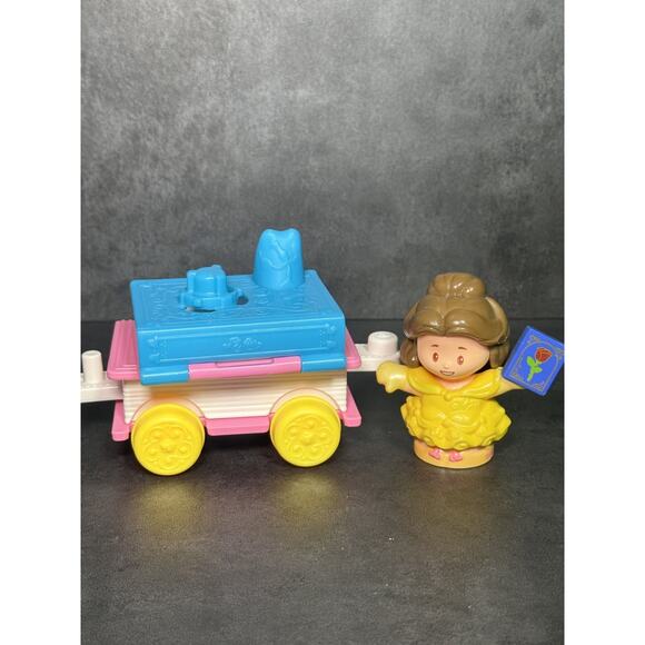 Fisher Price Little People Disney Replacement Princess Parade Float Belle Book - Picture 3 of 7